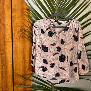 Floral Banana Republic Top